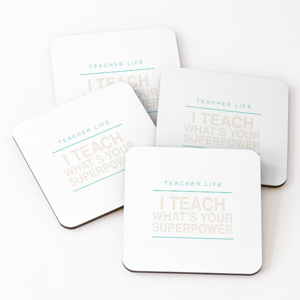 Item preview, I Teach Whats Your Superpower - Teacher designed and sold by KLIFT.