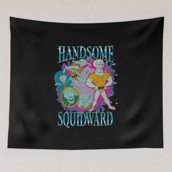 Item preview, Handsome Squidward Meme designed and sold by VickyKuhnart.