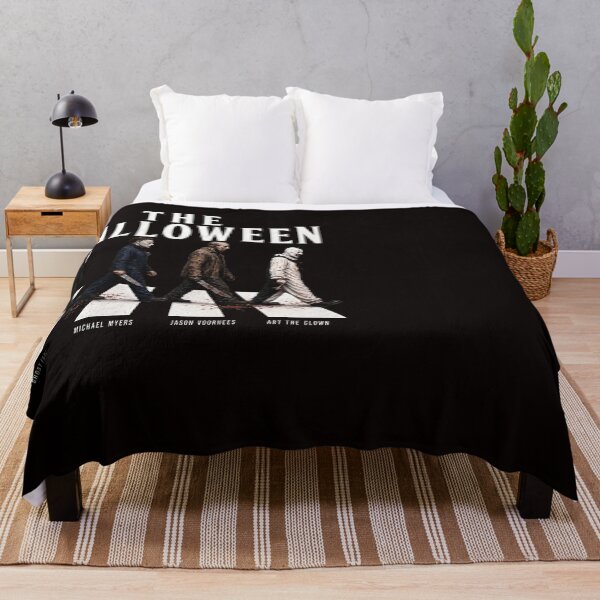 Item preview, Halloween Tshirts Michael Myers Jason Voorhees Ghost Face Art The Clown Horror Walking Road designed and sold by Hydlaaksmndriss.