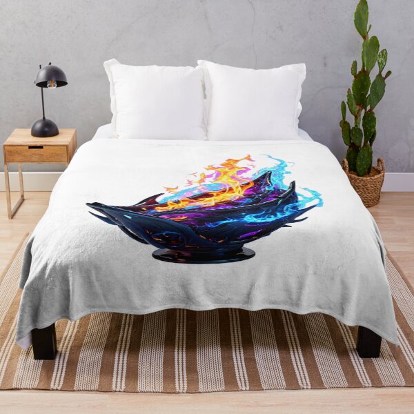 Item preview, Elemental Fire Vessel – Abstract Fantasy Flame Art designed and sold by Mirgonhood.