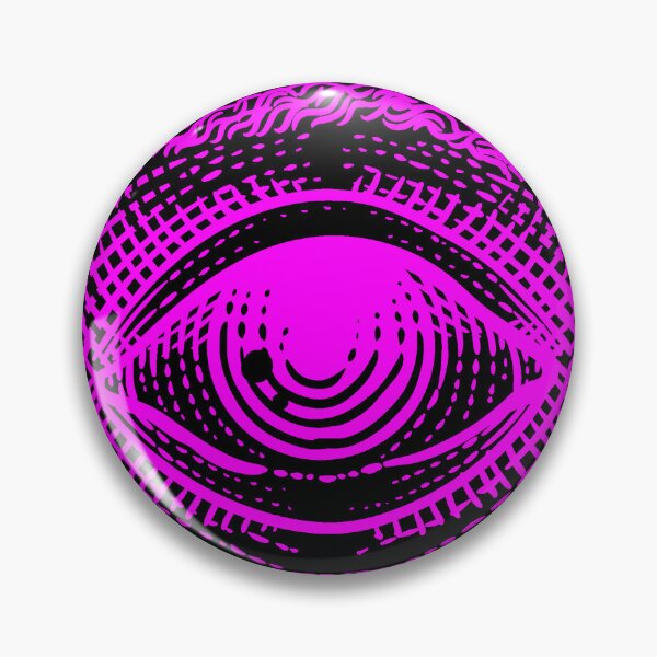 Item preview, Magenta Vintage Eye of Providence Design designed and sold by pattern-archive.