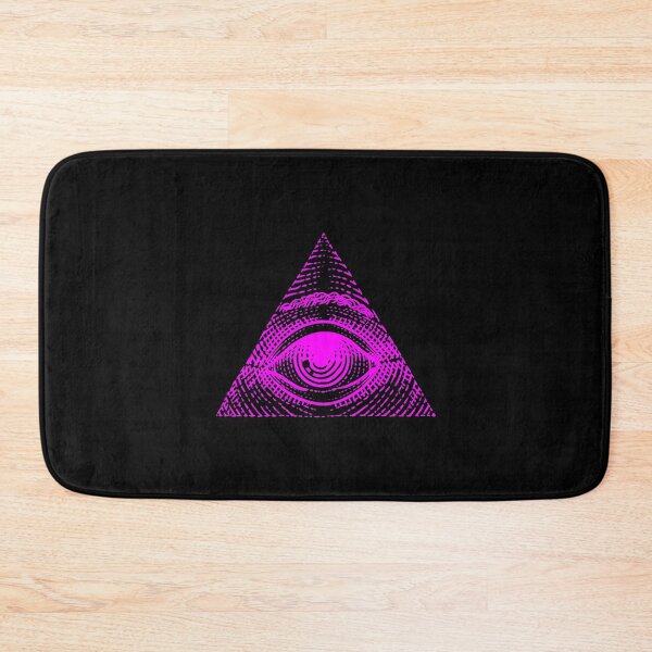 Item preview, Magenta Vintage Eye of Providence Design designed and sold by pattern-archive.