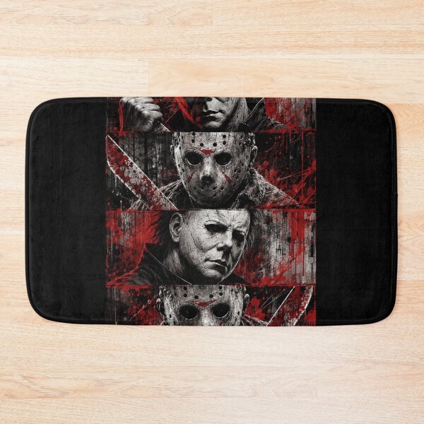 Item preview, Halloween Tshirts Michael Myers Jason Voorhees Ghost Face Art The Clown Vintage Horror Movie designed and sold by Hydlaaksmndriss.