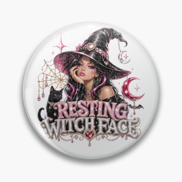 Artikelvorschau, Resting Witch Face Pop Glam entworfen und verkauft von SpEnMa-Holidays.