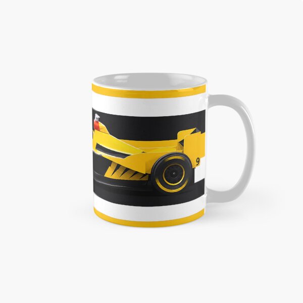 Item preview, #9 Damon Hill 1998 Yellow Race Car  designed and sold by PitWallArt.
