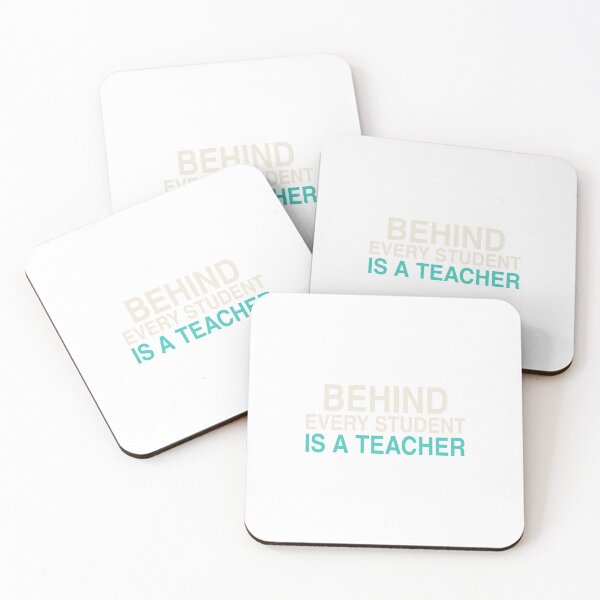 Item preview, Behind Every Student Is A Teacher designed and sold by KLIFT.