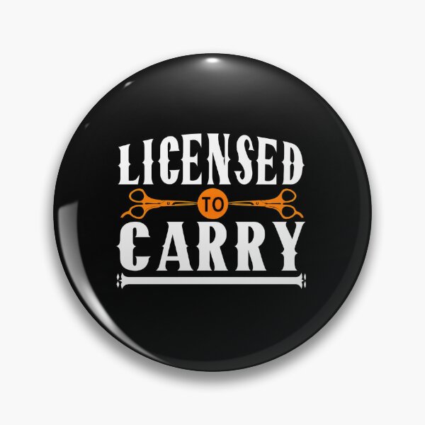 Item preview, Licensed To Carry Scissors Graphic designed and sold by cecalayedan.