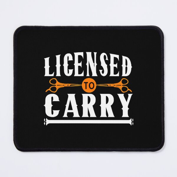 Item preview, Licensed To Carry Scissors Graphic designed and sold by cecalayedan.