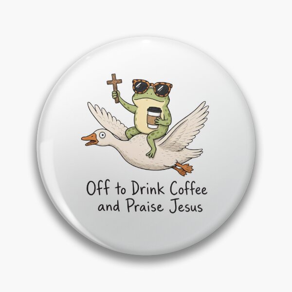 Artikelvorschau, Jetzt erstmal Kaffee trinken und Jesus loben. entworfen und verkauft von PaletteFld.
