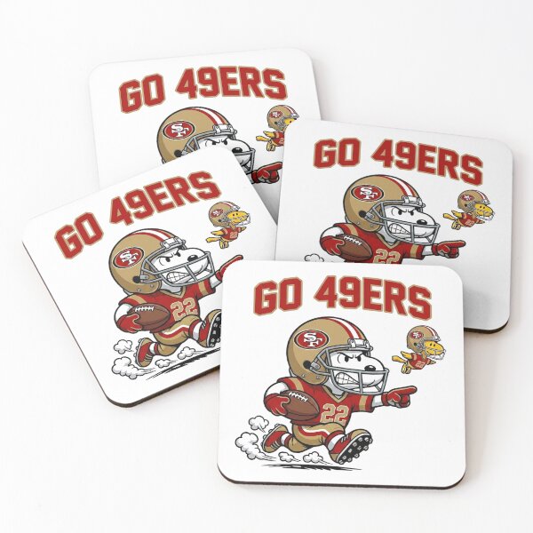 Item preview, Snoopy Go 49ers Football Fan Art designed and sold by CaneufeyCip.