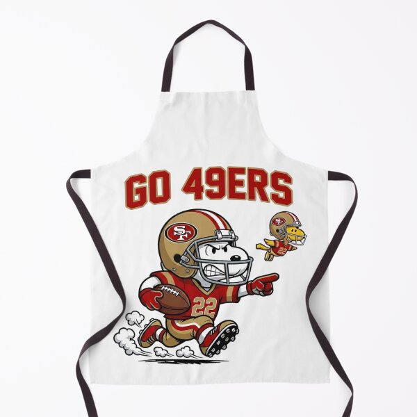 Item preview, Snoopy Go 49ers Football Fan Art designed and sold by CaneufeyCip.