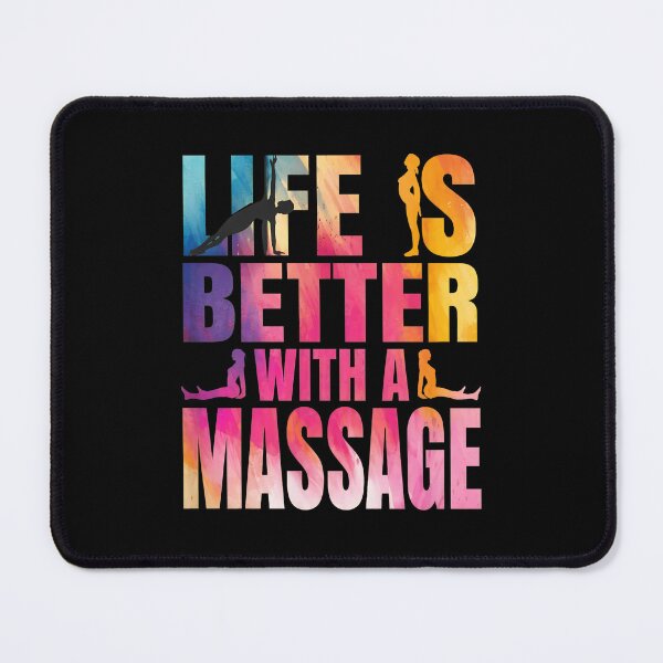 Item preview, Life is Better With A Massage Gradient Text Design designed and sold by girodqfjollsv.