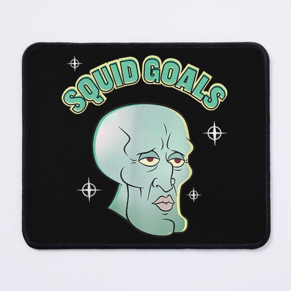 Item preview, Handsome Squidward Portrait Meme designed and sold by VickyKuhnart.