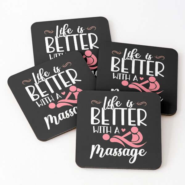 Item preview, Life is Better With A Massage Graphic Design designed and sold by styercfsamonam.