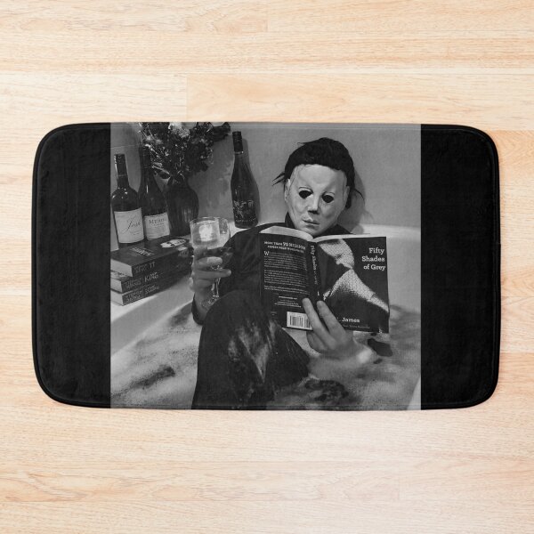 Item preview, Michael Myers Tshirts Reading Book Funny Halloween Horror designed and sold by Hydlaaksmndriss.