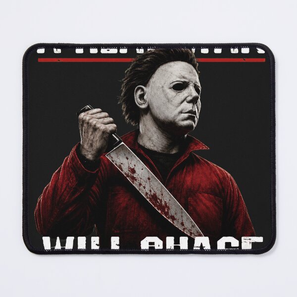 Item preview, Michael Myers Tshirts A Real Man Will Chase After You Retro Horror Movie designed and sold by Hydlaaksmndriss.
