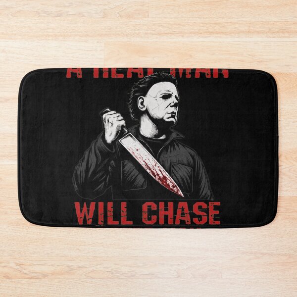 Item preview, Michael Myers Tshirts A Real Man Will Chase After You Funny Halloween Horror designed and sold by Hydlaaksmndriss.