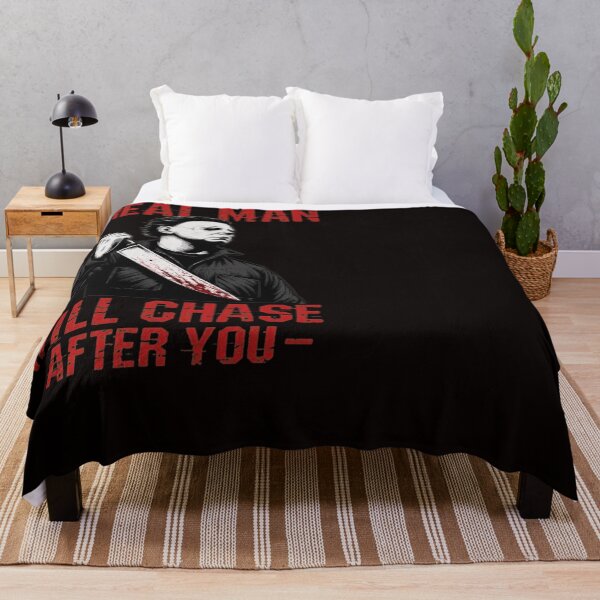 Item preview, Michael Myers Tshirts A Real Man Will Chase After You Funny Halloween Horror designed and sold by Hydlaaksmndriss.