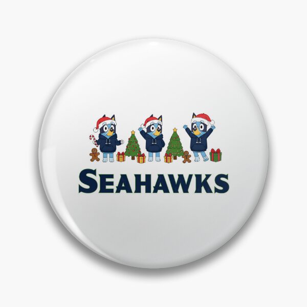 Item preview, Christmas Seahawks Dogs Holiday Christmas designed and sold by DreamInkNest.
