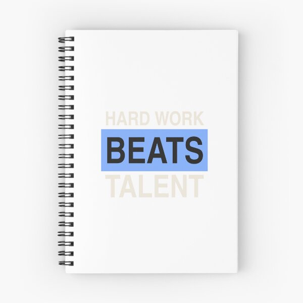Item preview, Hard Work Beats Talent - Hustle Quote designed and sold by KLIFT.