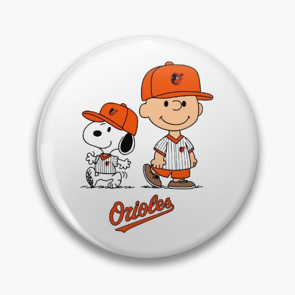 Item preview, Orioles Baseball Charlie Brown Snoopy  designed and sold by DreamInkNest.