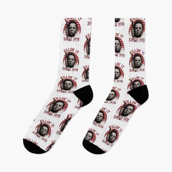 Item preview, Michael Myers Tshirts Killin It Funny Slasher Movie Vintage Halloween designed and sold by Hydlaaksmndriss.