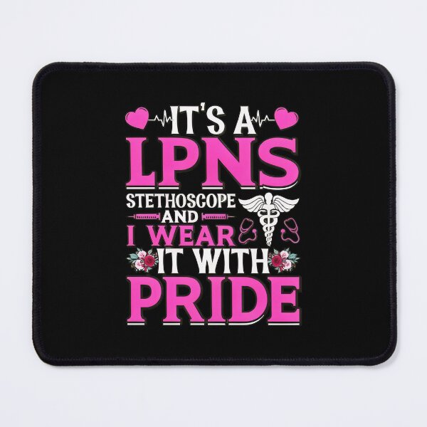 Item preview, LPNS Stethoscope Pride Healthcare Nurse Gift designed and sold by yetterbahulse.