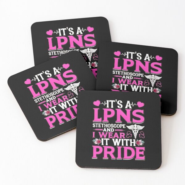 Item preview, LPNS Stethoscope Pride Healthcare Nurse Gift designed and sold by yetterbahulse.