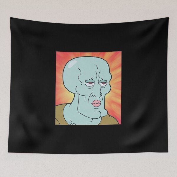 Item preview, Handsome Squidward designed and sold by VickyKuhnart.