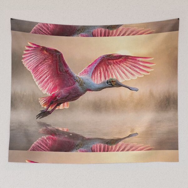 Item preview, Roseate spoonbill designed and sold by Savannah Gibbs.