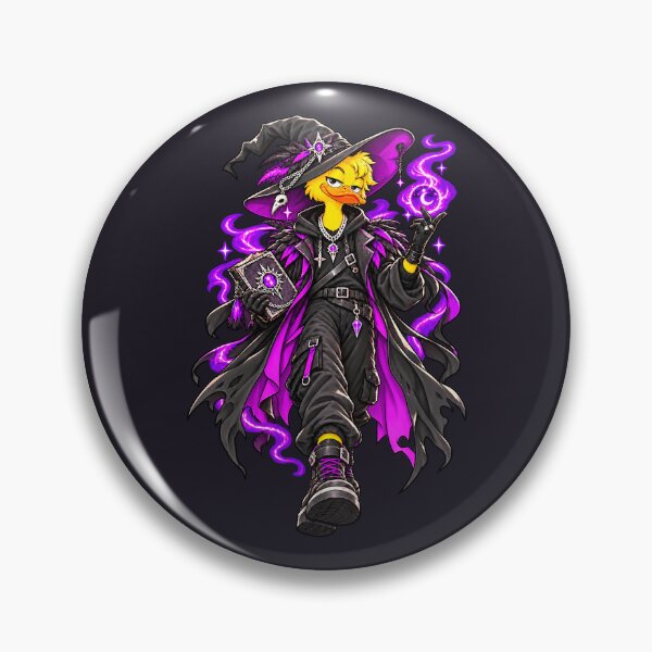 Item preview, Gothic Warlock Duck in Streetwear designed and sold by ImagenFusionP.