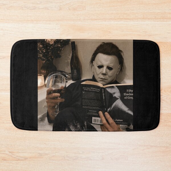 Item preview, Michael Myers Tshirts Reading A Book Halloween Horror Movie designed and sold by Hydlaaksmndriss.