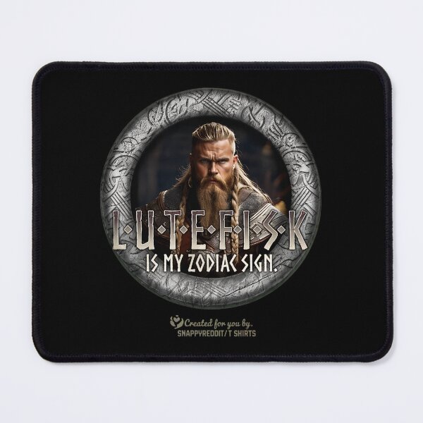 Item preview, Lute Fisk Zodiac Warrior Portrait Design designed and sold by styercfsamonam.