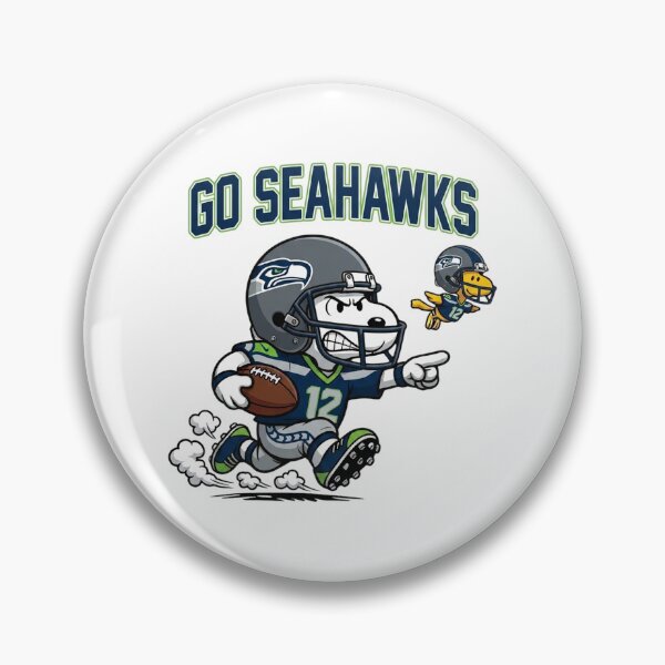Item preview, Snoopy Go Seahawks Football Fan Art designed and sold by CaneufeyCip.