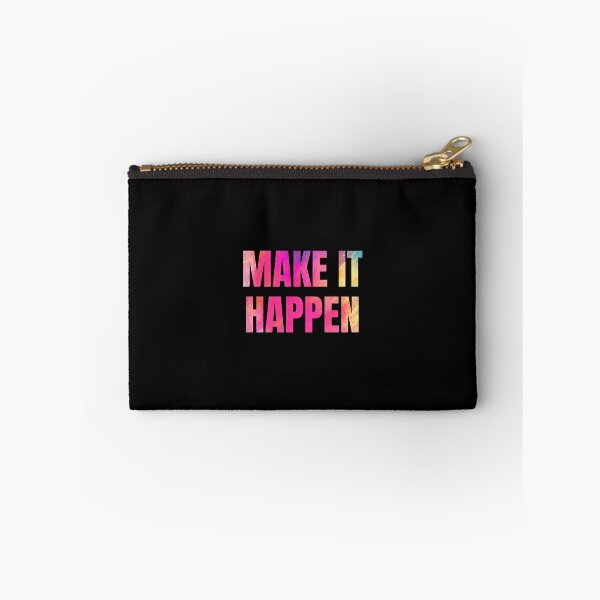 Item preview, Make It Happen Motivational Watercolor Text designed and sold by yetterbahulse.