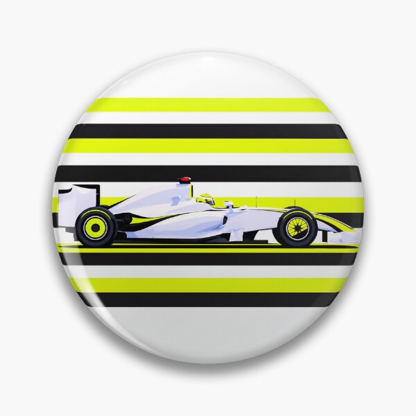 Item preview, Jenson Button 2009 BGP 001 Race Car designed and sold by PitWallArt.