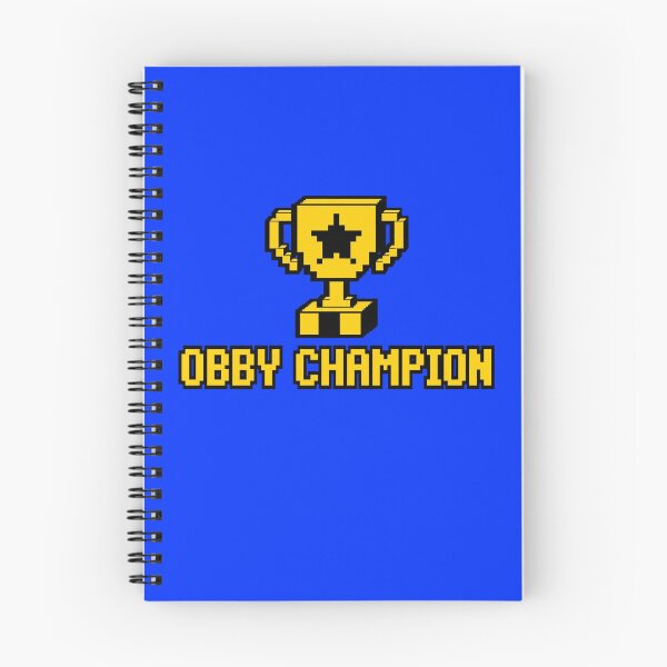 Item preview, Obby Champion designed and sold by GeeklyShirts.