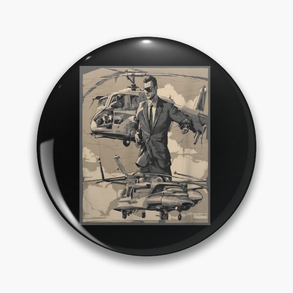 Item preview, Man with Helicopters Vintage Comic Style designed and sold by armandaibrittoe.
