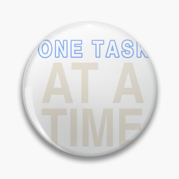 Item preview, One Task At A Time - Minimalist Focus designed and sold by KLIFT.
