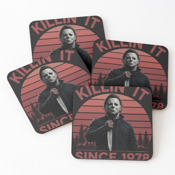 Item preview, Michael Myers Tshirts Killin It Funny Halloween Horror Slasher Movie designed and sold by Hydlaaksmndriss.