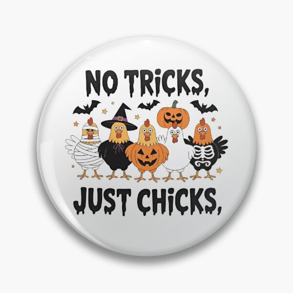 Item preview, No Tricks Just Chicks Shirt, Funny Halloween Fall Season designed and sold by To101ARt.