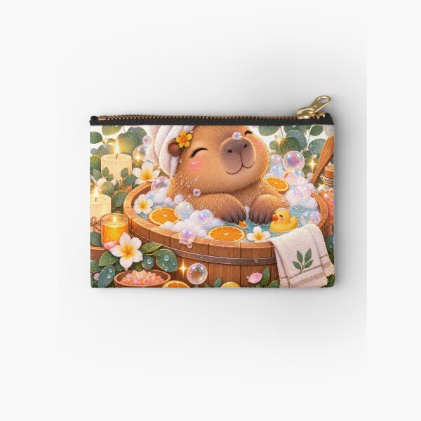 Item preview, Capybara Spa Bath Relaxation designed and sold by jgvisualarts.