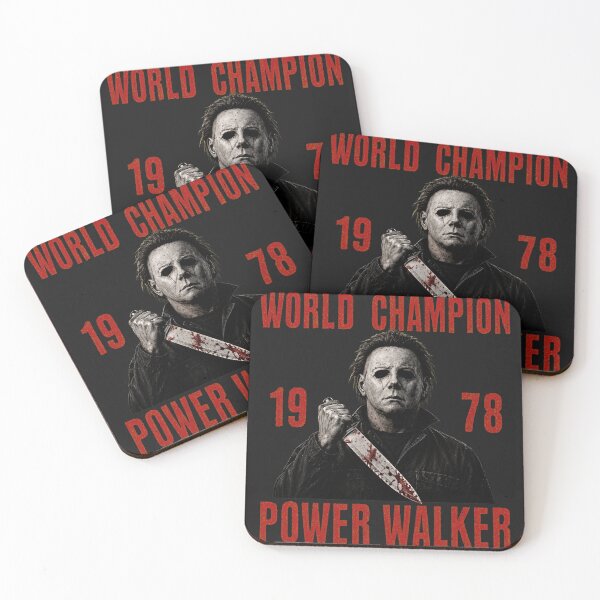 Item preview, Michael Myers Tshirts Halloween Champion Power Walker designed and sold by Hydlaaksmndriss.