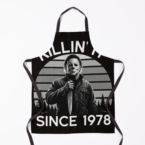 Item preview, Michael Myers Tshirts Killin It Retro Halloween Horror Spooky Season designed and sold by Hydlaaksmndriss.
