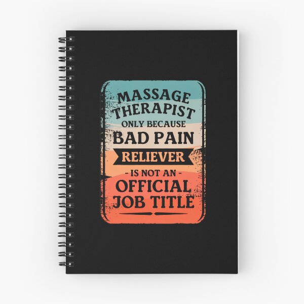 Item preview, Massage Therapist Bad Pain Reliever Job Title designed and sold by cecalayedan.