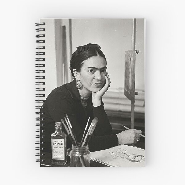 Item preview, Frida Kahlo Black White Photo designed and sold by FridaArtGallery.