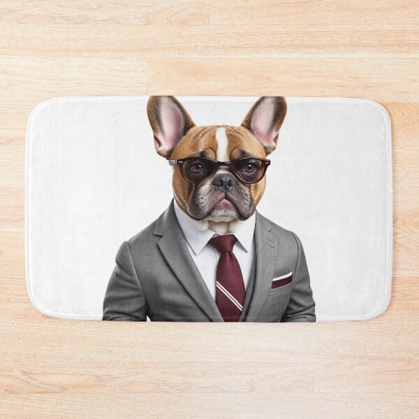 Item preview, Don’t Blame Me, I Voted for the Frenchie – Suited Dog Election Joke designed and sold by Mirgonhood.