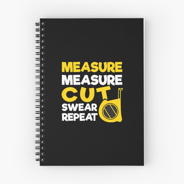 Item preview, Measure Cut Swear Repeat Funny Carpenter DIY Gift designed and sold by armandaibrittoe.