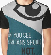 Propaganda No Bottom text by Dewgong Graphic T-Shirt