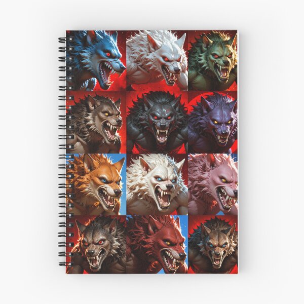 Item preview, Werewolf, Werewolves, Collage, designed and sold by 4gottenlore.